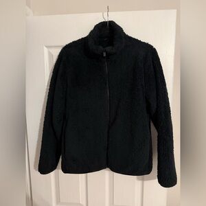 Uniqlo Black Teddy Jacket